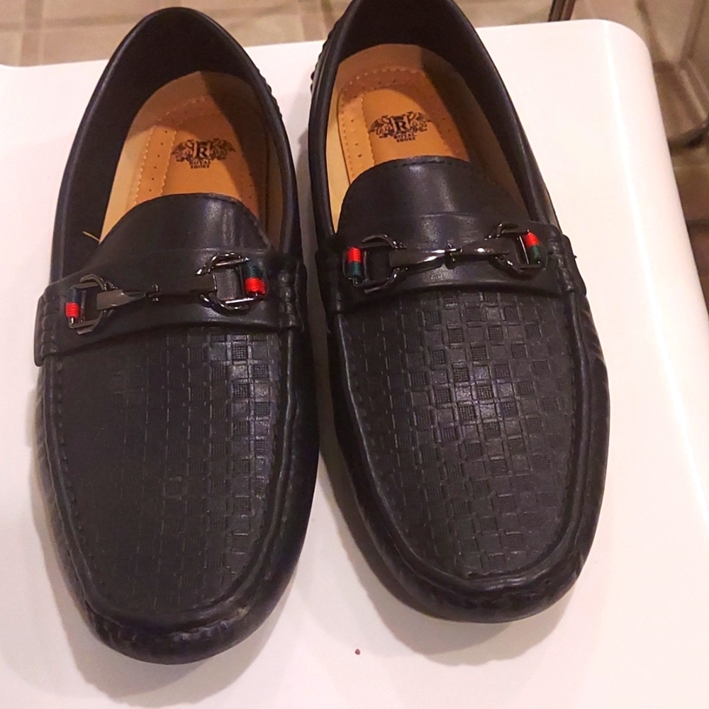 Royal Men black dress shoes size 11